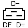 E.D.R 931260 Alternator